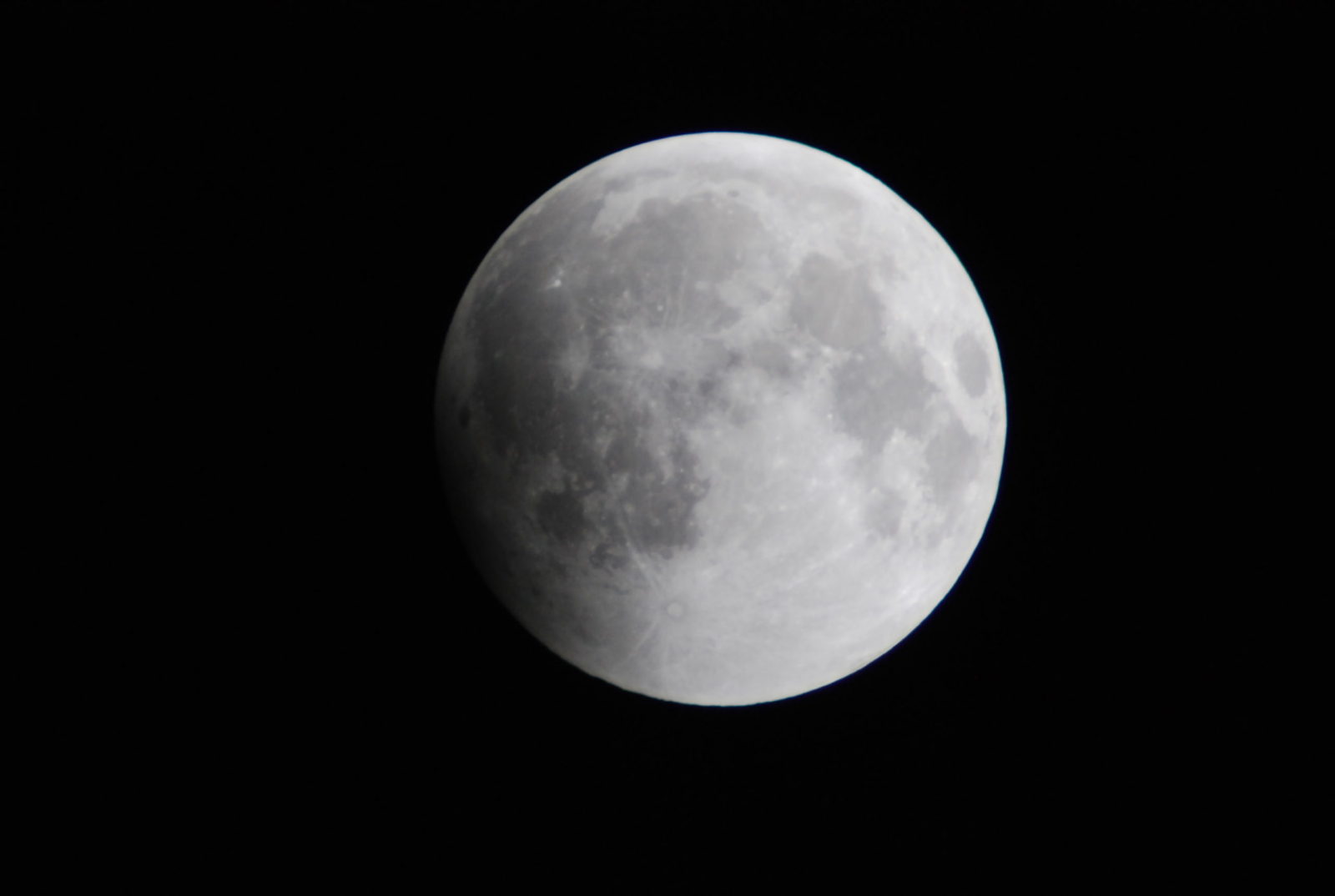 Penumbral Lunar Eclipse; June 5 - 6, 2020